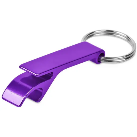 Altitude Tango Recycled Aluminium Bottle Opener Keyholder Purple